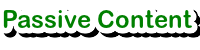 Passive Content Logo